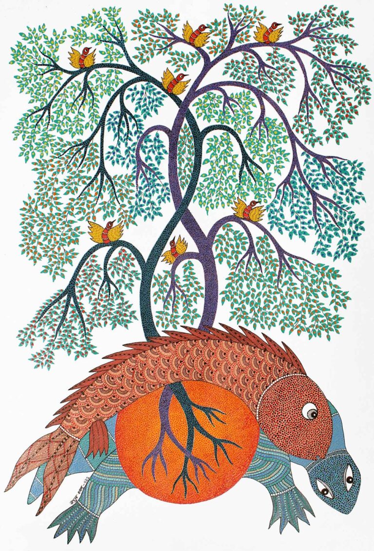 Gond-Art-by-Rahul-Shyam